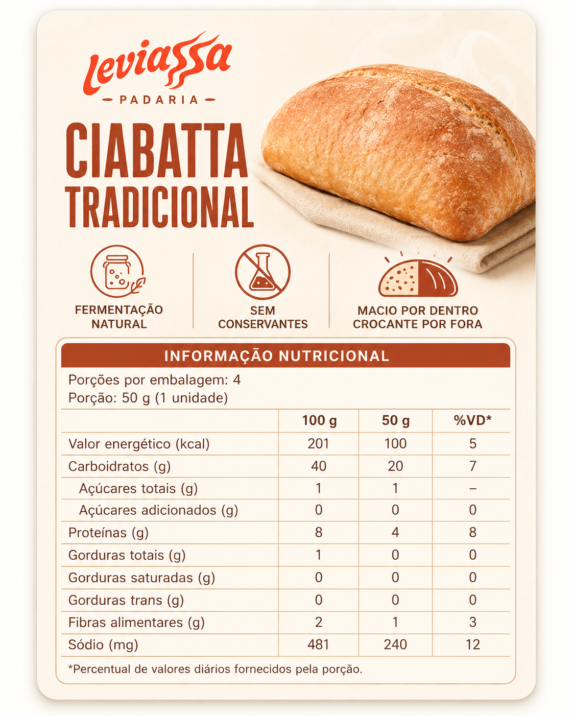Ciabatta Tradicional